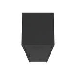 Naomi 15" Single Locker Storage Cabinet in Black - Ornate Home