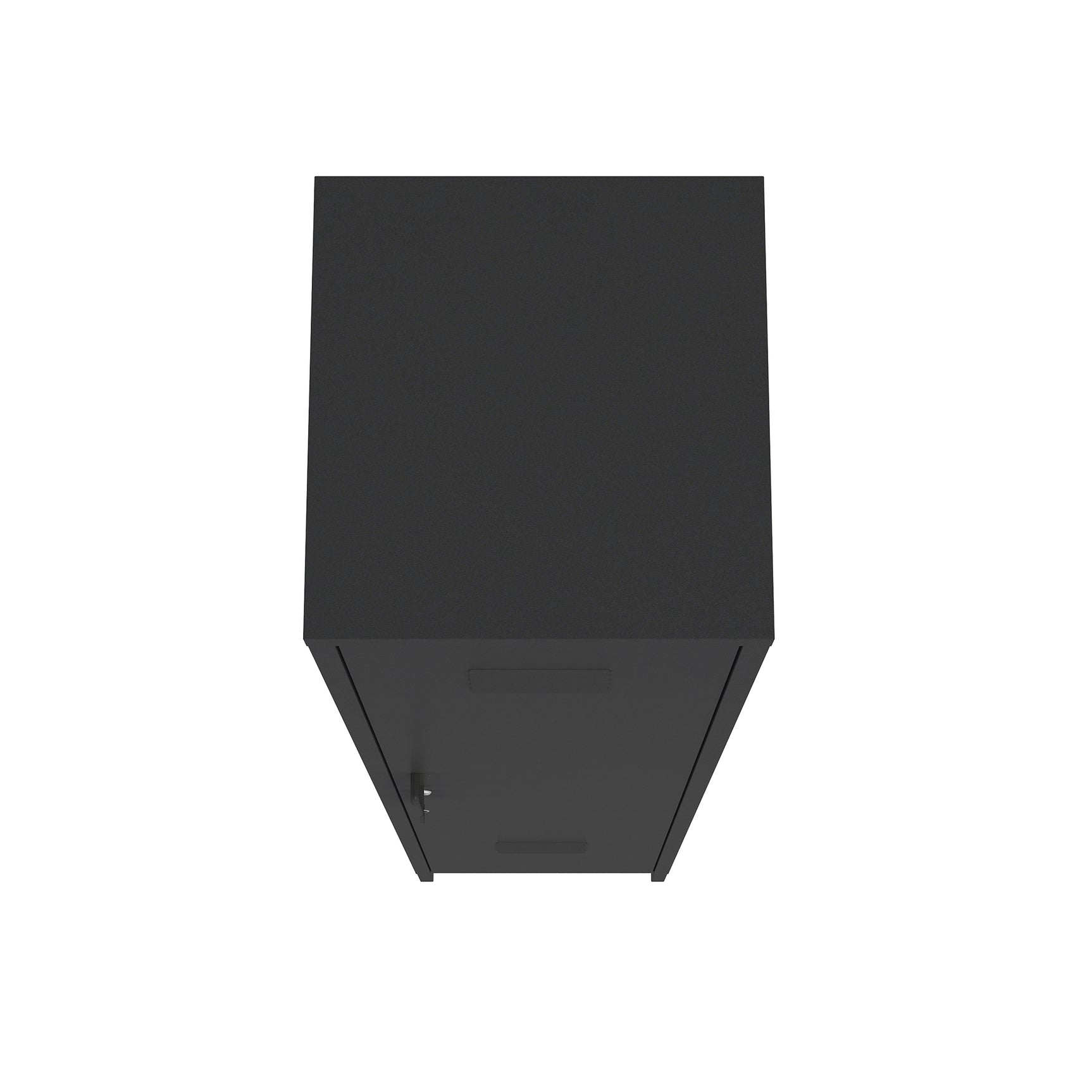 Naomi 15" Single Locker Storage Cabinet in Black - Ornate Home