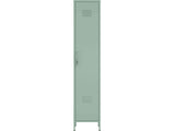 Naomi 15" Single Locker Storage Cabinet in Green - Ornate Home