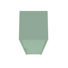 Naomi 15" Single Locker Storage Cabinet in Green - Ornate Home