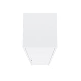 Naomi 15" Single Locker Storage Cabinet in White - Ornate Home