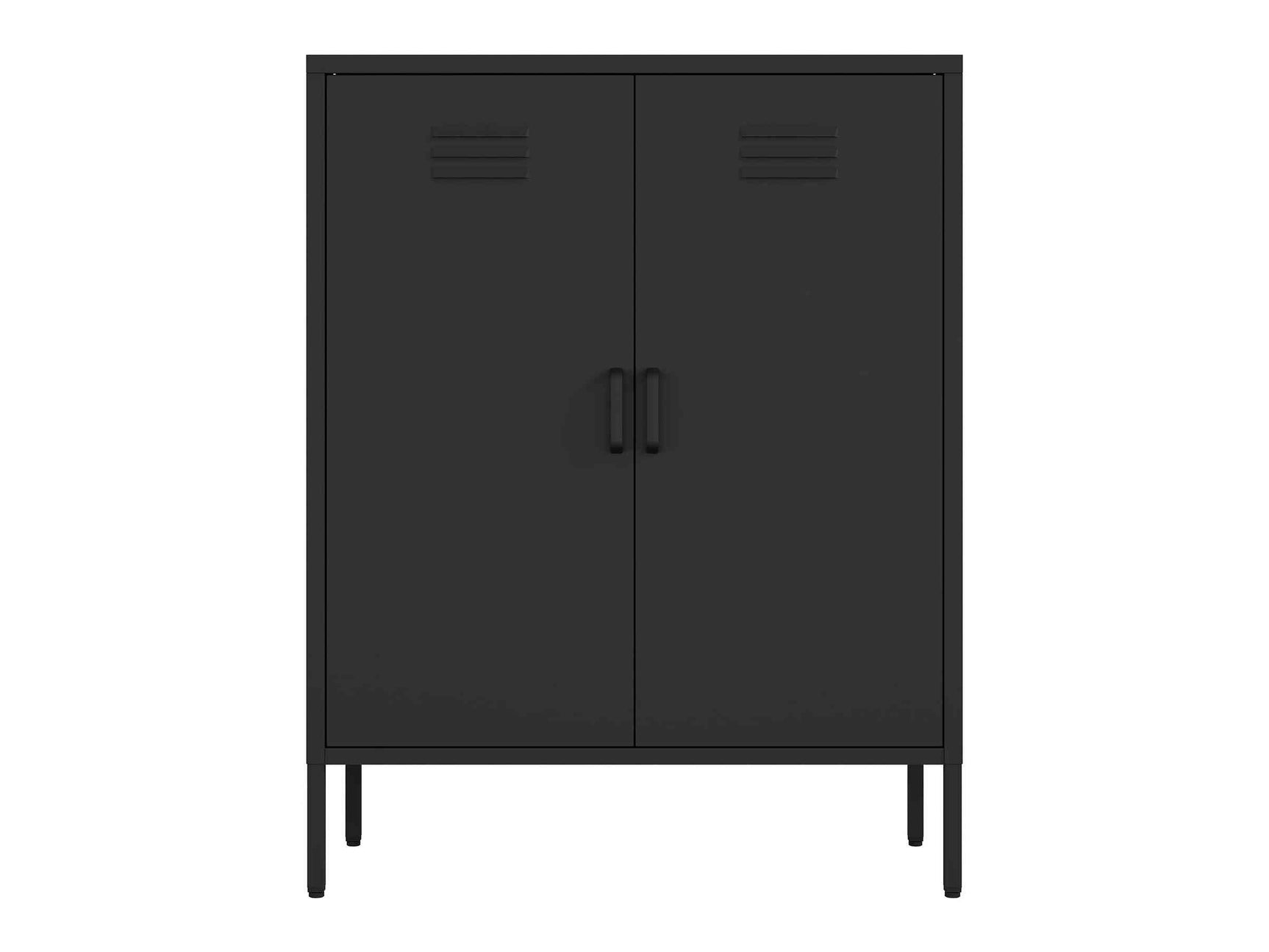 Naomi 31.5" Accent Cabinet in Black - Ornate Home
