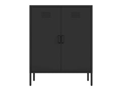 Naomi 31.5" Accent Cabinet in Black - Ornate Home