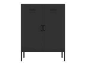 Naomi 31.5" Accent Cabinet in Black - Ornate Home