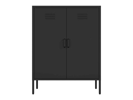 Naomi 31.5" Accent Cabinet in Black - Ornate Home
