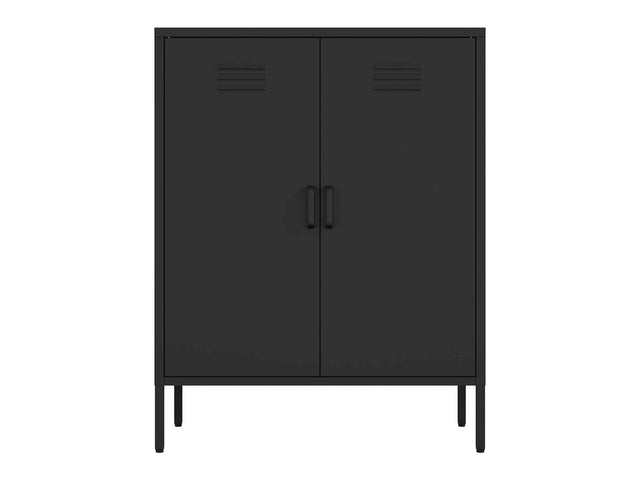 Naomi 31.5" Accent Cabinet in Black - Ornate Home