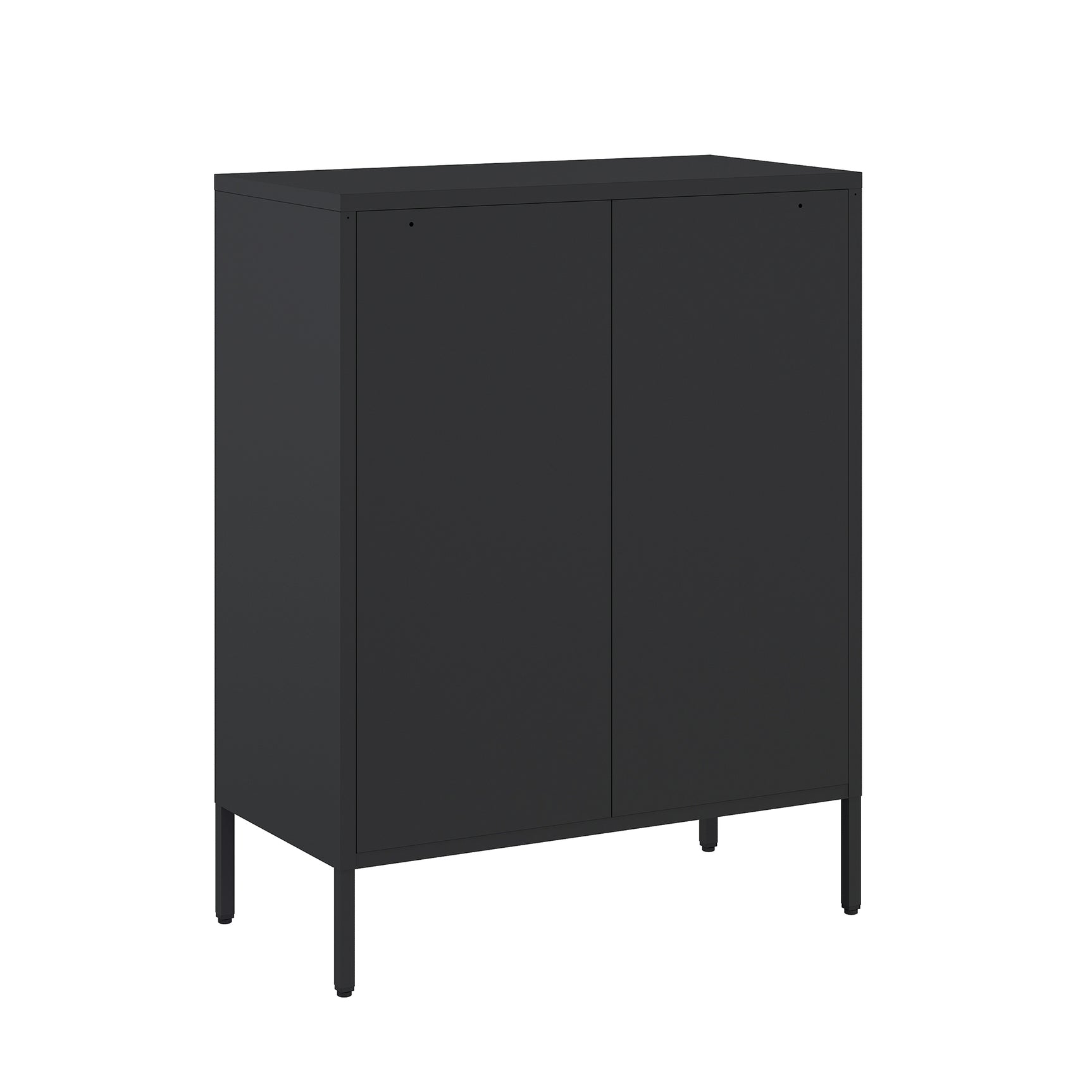 Naomi 31.5" Accent Cabinet in Black - Ornate Home