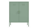 Naomi 31.5" Accent Cabinet in Green - Ornate Home