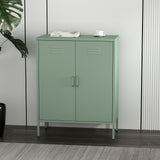 Naomi 31.5" Accent Cabinet in Green - Ornate Home