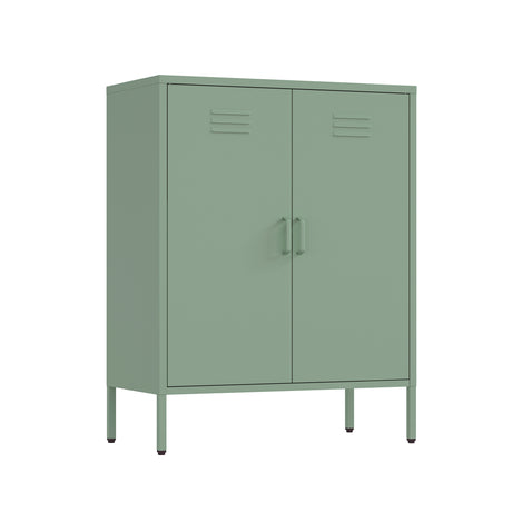 Naomi 31.5" Accent Cabinet in Green - Ornate Home