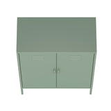 Naomi 31.5" Accent Cabinet in Green - Ornate Home