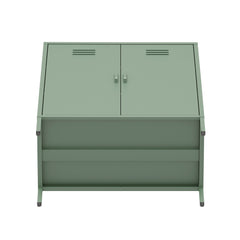 Naomi 31.5" Accent Cabinet in Green - Ornate Home