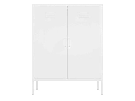 Naomi 31.5" Accent Cabinet in White - Ornate Home
