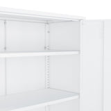 Naomi 31.5" Accent Cabinet in White - Ornate Home