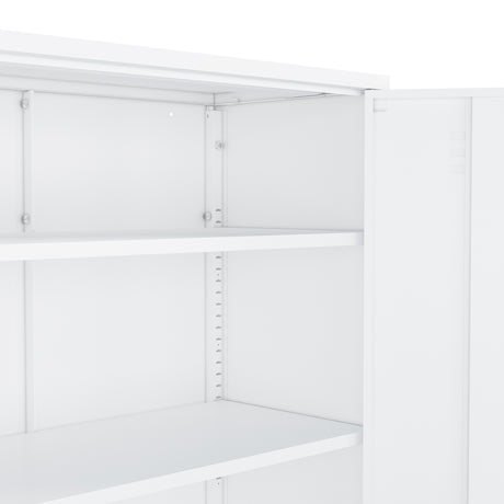 Naomi 31.5" Accent Cabinet in White - Ornate Home