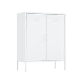 Naomi 31.5" Accent Cabinet in White - Ornate Home