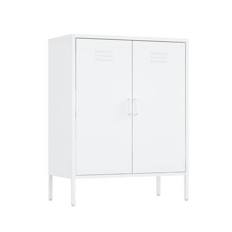 Naomi 31.5" Accent Cabinet in White - Ornate Home
