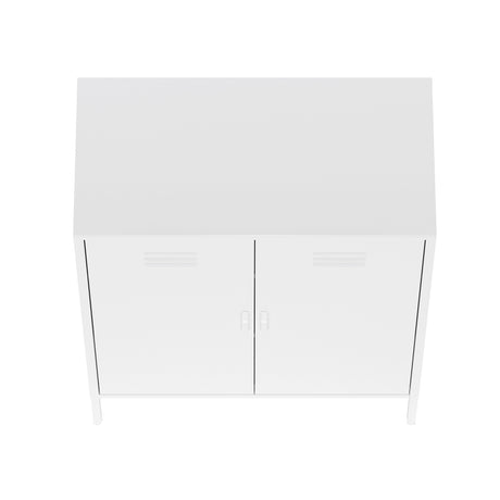 Naomi 31.5" Accent Cabinet in White - Ornate Home