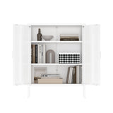 Naomi 31.5" Accent Cabinet in White - Ornate Home