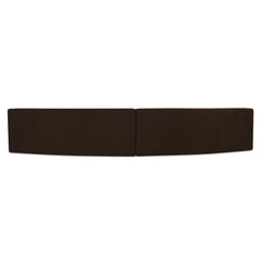 Naomi Dark Brown 2 Piece Concave Modular Sectional - Ornate Home