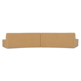 Naomi Golden Yellow 2 Piece Convex Modular Sectional - Ornate Home