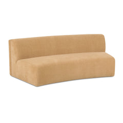 Naomi Golden Yellow Concave Sofa - Ornate Home