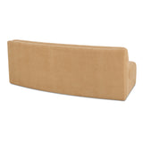 Naomi Golden Yellow Concave Sofa - Ornate Home