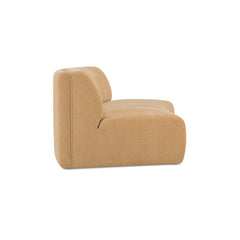 Naomi Golden Yellow Concave Sofa - Ornate Home