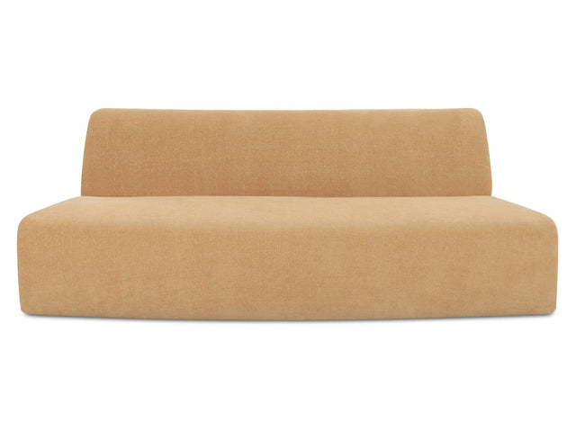 Naomi Golden Yellow Convex Sofa - Ornate Home