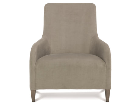 Naomi Grey Leather Chair - Ornate Home