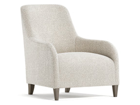Naomi White/Cream Fabric Chair - Ornate Home