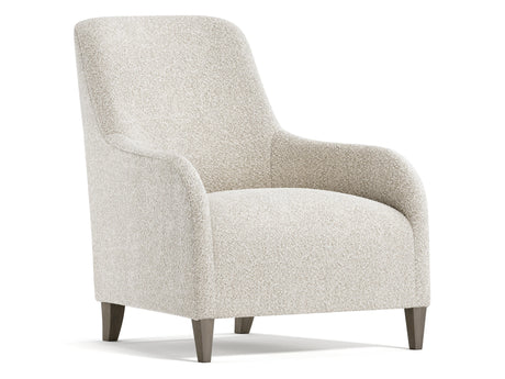 Naomi White/Cream Fabric Chair - Ornate Home