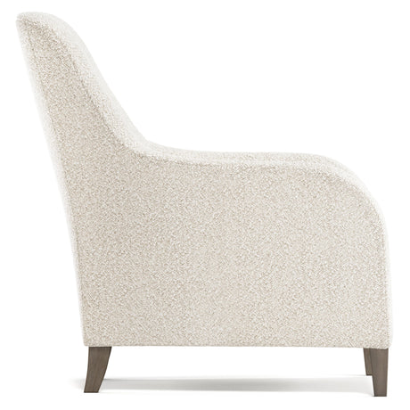 Naomi White/Cream Fabric Chair - Ornate Home