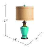 Napa Blue Table Lamp - Ornate Home