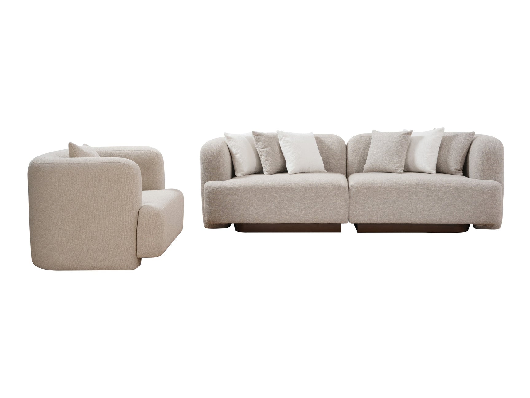 Napa Living Room Set / 3pc - Ornate Home