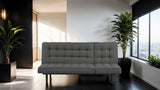 Napervill Dark Gray Futon Sofa - Ornate Home
