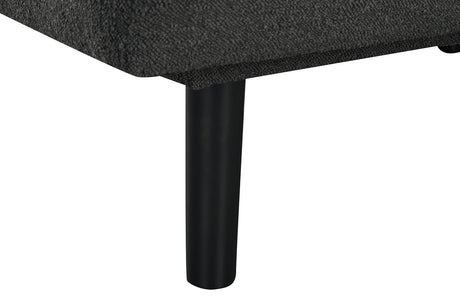 Napervill Dark Gray Futon Sofa - Ornate Home