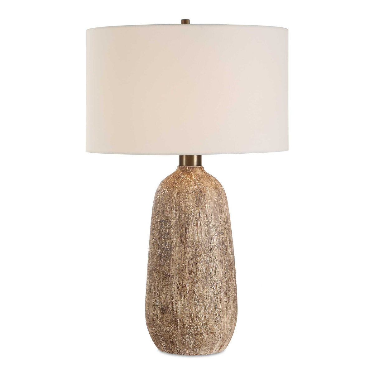 Napier Brown Earthy Table Lamp - Ornate Home