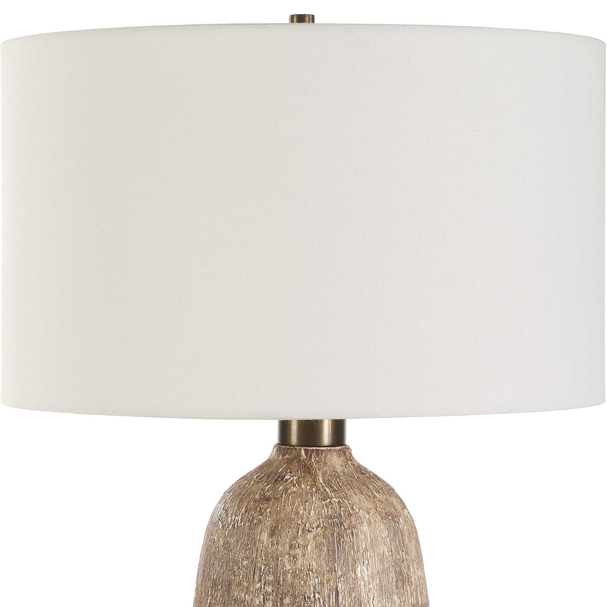Napier Brown Earthy Table Lamp - Ornate Home