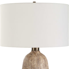 Napier Brown Earthy Table Lamp - Ornate Home
