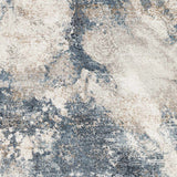 Napierville Blue Marble Rug - Ornate Home