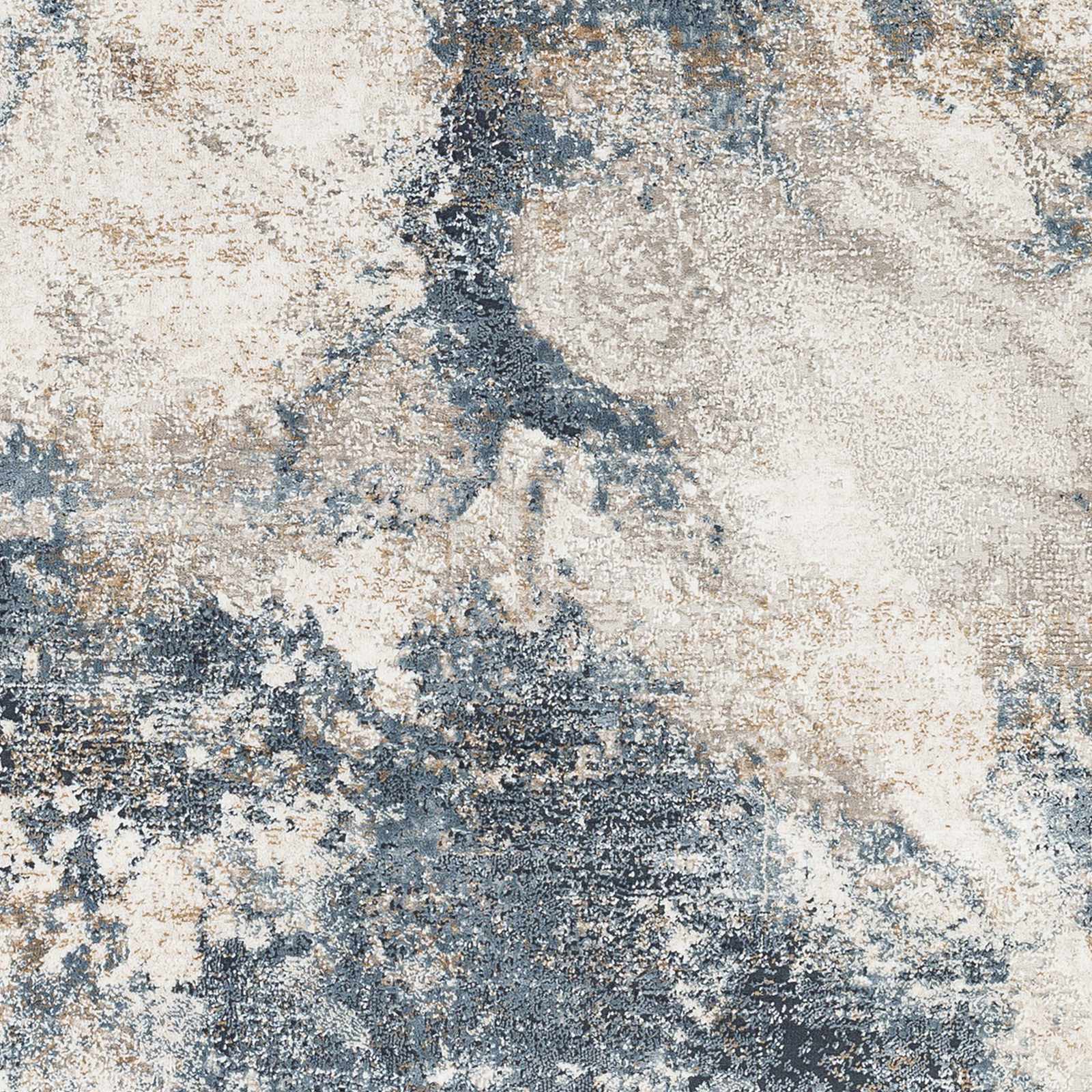 Napierville Blue Marble Rug - Ornate Home