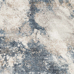 Napierville Blue Marble Rug - Ornate Home