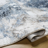 Napierville Blue Marble Rug - Ornate Home