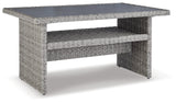 Naples Beach Light Gray Outdoor Multi-use Table - Ornate Home