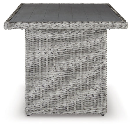Naples Beach Light Gray Outdoor Multi-use Table - Ornate Home