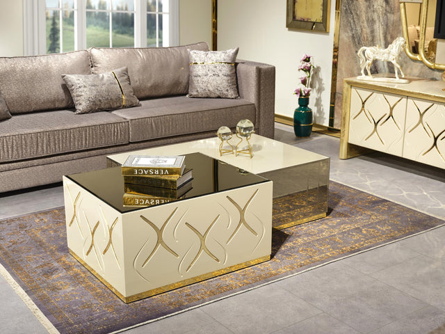 Napoli Cream Coffee Table - Ornate Home