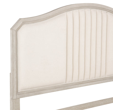 Napoli Natural King Panel Bed - Ornate Home
