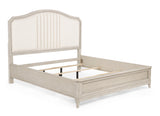 Napoli Natural King Panel Bed - Ornate Home