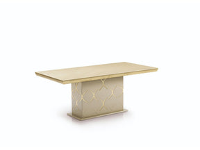 Napoli Taupe/Cream Dining Table - Ornate Home